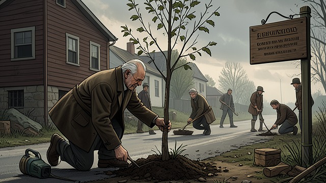 Older Neighbors Adapt from "Anne of Avonlea". Older Neighbors Adapt Public Participation After the blue hall fiasco, several older residents support roadside and planting projects.