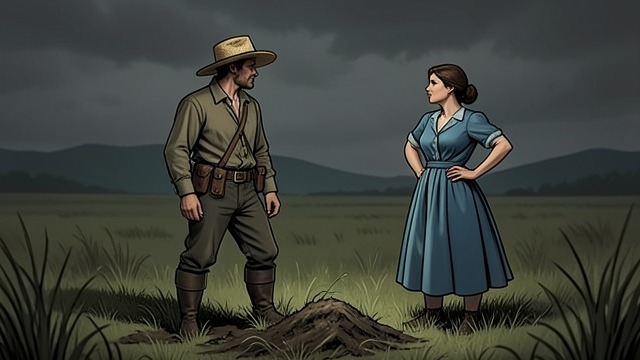 A Harsh First Impression from "Anne of Avonlea". A Harsh First Impression Accusations and Defenses Harrison confronts Anne about his trampled oats, and she defends her own judgment by criticizing his fence.