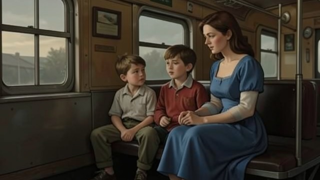 Arrival at Green Gables from "Anne of Avonlea". Arrival at Green Gables Two Different Children Dora arrives orderly and quiet, while Davy is restless, outspoken, and hungry for attention.