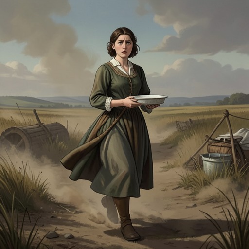 The Platter Hunt and Its Mishap from "Anne of Avonlea". Anne and Diana search for a replacement willow-ware platter, turning Anne's duty to make amends into a comic test of patience and honesty.