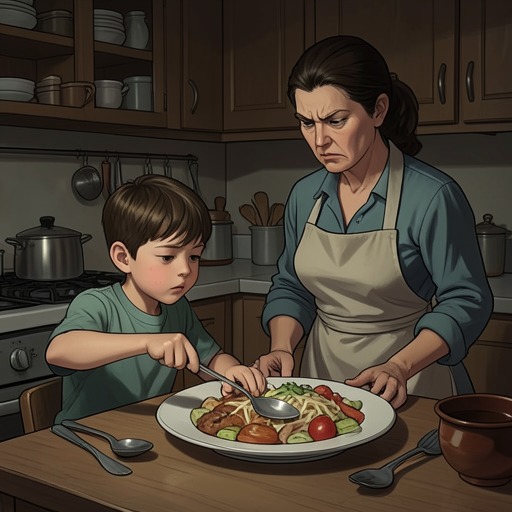 The Household Rules and Davy's Appetite from "Anne of Avonlea". A comic struggle over food and manners shows how Marilla's strict household rules meet Davy's ingenuity and Anne's gentler accommodation.