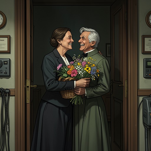 The Harrisons' Reconciliation from "Anne of Avonlea". The return of Emily ends years of separation, as both spouses recognize that their quarrel grew from mutual stubbornness and unrealistic expectations.