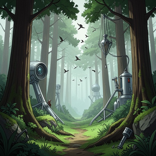 Nature Returned and Remade from "The Old Axolotl". The resurrection of living systems gradually reshapes landscapes and societies, showing that restored nature is neither a simple return nor a stable…