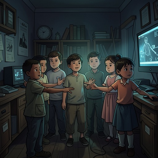 The Children Who Inherit the World from "The Old Axolotl". The children created after the catastrophe become a test of whether human life can inherit more than its biological form.
