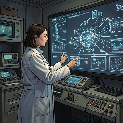 Frances Rory’s Line from "The Old Axolotl". Frances’s scientific ambition, political decisions, and later descendants connect the first life-making project to later Transformer generations.