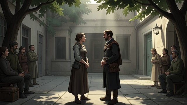 Mutual Humility at the Reunion from "Leila". No One Keeps Score The old judgments fall Lelia arrives to admit her love; Massimo receives her without demanding an apology first.