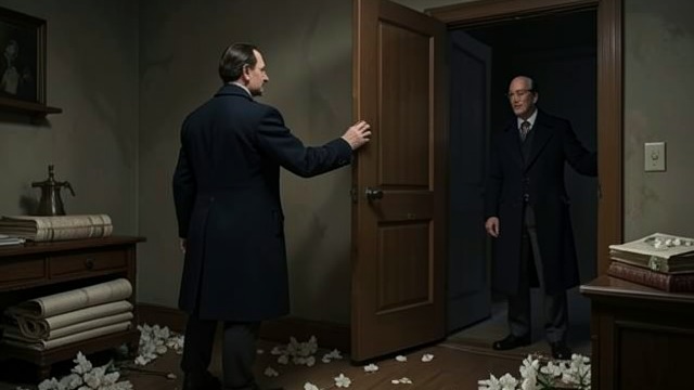 A Welcome Beyond Courtesy from "Leila". A Friend Embraced Grief finds a witness Marcello greets Massimo with unusual tenderness, grateful to see the friend who preserved contact after Andrea’s death.