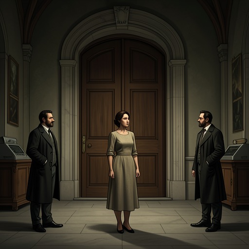 The Estate’s Opportunists from "Leila". This flow follows the struggle over Lelia’s inheritance as Girolamo and Molesin seek advantage while Lelia resists dependence.