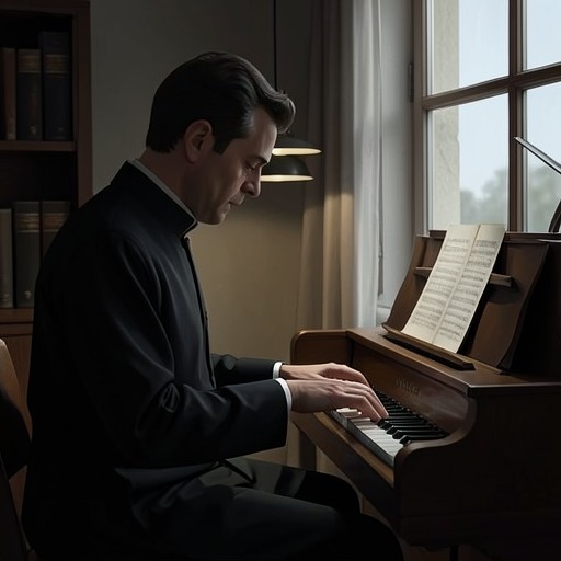 Marcello’s Religious Imagination from "Leila". This flow traces how Marcello’s devotional music and charitable habits give spiritual form to grief, fear, and hope.
