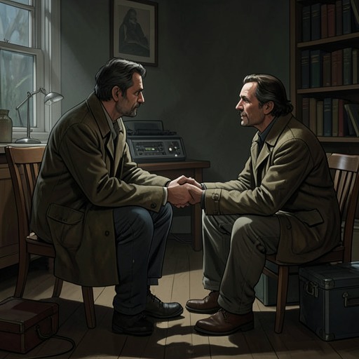 Massimo and Don Aurelio’s Friendship from "Leila". This flow traces Don Aurelio’s patient guidance of Massimo through anger, romantic confusion, and the crisis of belief.