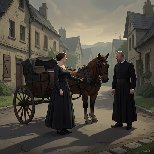 Fedele’s Final Journey from "Leila". This flow traces Fedele’s decision to risk her own life in order to protect Lelia and bring Massimo back to spiritual honesty.
