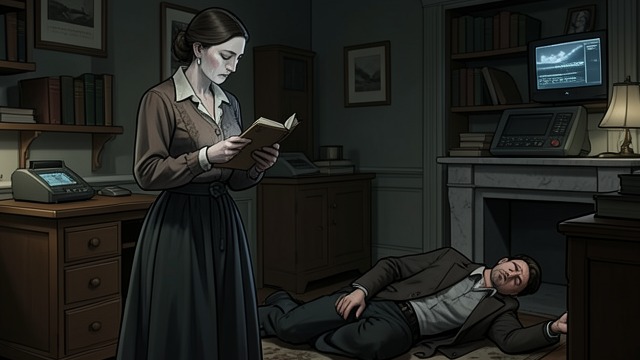 The Fantasy Breaks from "Piercing". The Rescuer and the Client The Evidence in the Bag After Kawashima collapses, Chiaki finds his notebook and reads his plans.