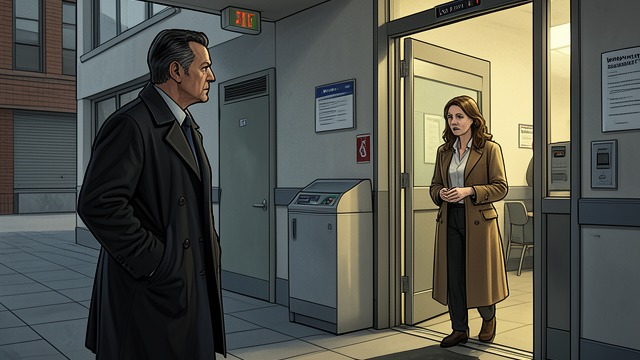 The Hospital Promise from "Piercing". Care and Misreading Waiting in the Cold Kawashima takes Chiaki to Sogo Hospital for treatment, then waits outside rather than entering.