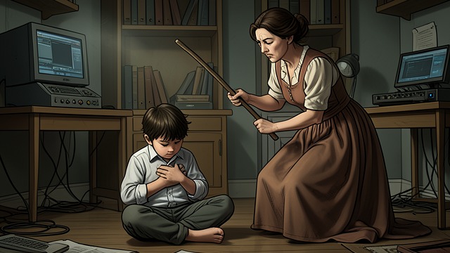 The Beatings Begin from "Piercing". A Child Made Powerless Violence Without Explanation After his father’s death, Kawashima Masayuki’s mother beats him while sparing his younger brother.