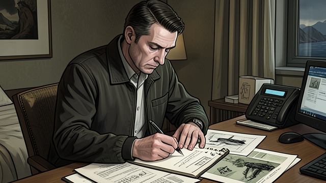Hotel-Room Calculations from "Piercing". Violence as Logistics Choosing a setting At the Akasaka Prince Hotel, Kawashima fills pages with calculations about a victim, a location, and how to avoid…