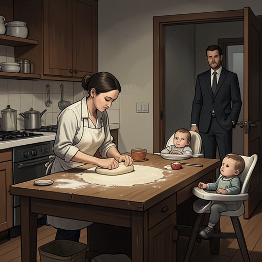 Yoko’s Breadmaking Practice from "Piercing". This thread follows Yoko’s transition from company employee to popular home-based cooking teacher, whose breadmaking helps shape the couple’s domestic life.