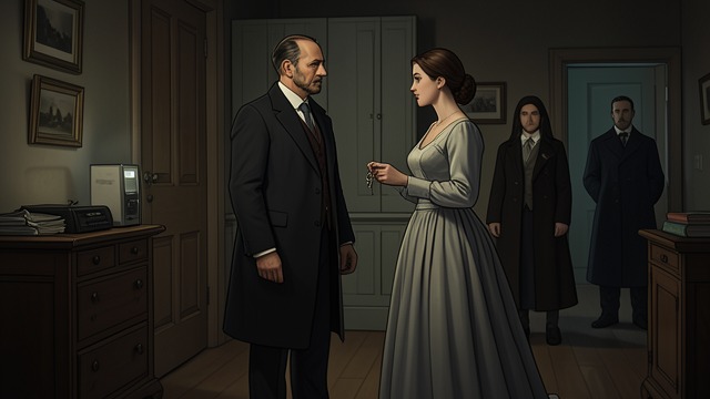 The Struggle for Identity from "The Thing on the Doorstep". The Struggle for Identity A Marriage Turns Coercive Edward begins telling Daniel that events have gone too far and that he needs to regain his identity.