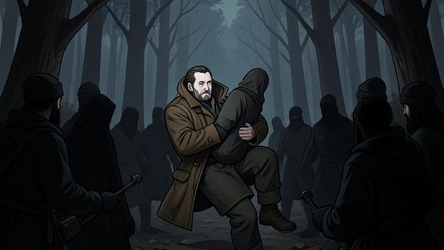 A Journey into the Woods from "The Thing on the Doorstep". A Journey into the Woods Danger Beyond the House Edward's breakdown in the Maine woods shows that the conflict has expanded beyond the household.