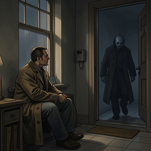 A Mystery Becomes Evidence from "The Thing on the Doorstep". This thread follows Daniel Upton's changing response to Edward Derby's strange transformations, from wary friendship through disbelief to a violent judgment…