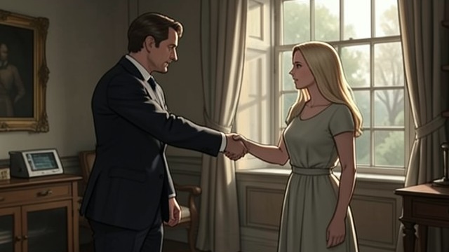 The Engagement Announced from "The Government Inspector". Marriage as Advancement A sudden elevation Khlestakov asks for Marya Antonovna's hand, and Anton Antonovich eventually gives his blessing.