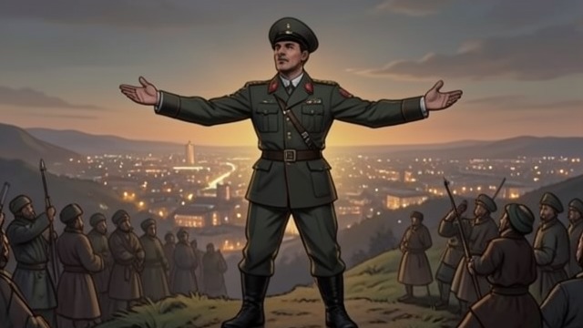 The Future General from "The Government Inspector". Ambition Takes Flight Status imagined Believing his daughter will marry a powerful official, the Mayor dreams of a generalship and a fashionable life in Saint…
