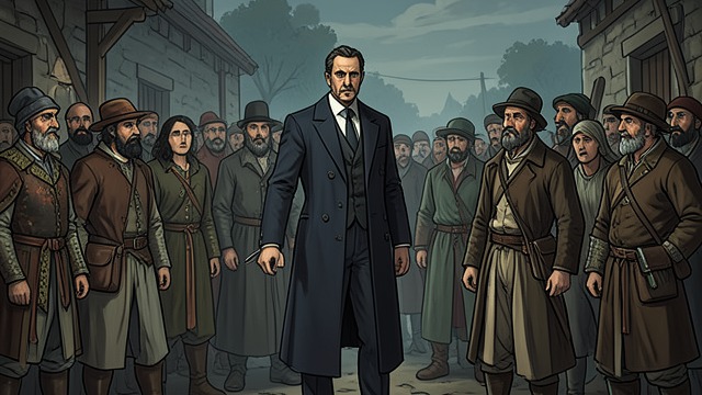 Complaints Shut Out from "The Government Inspector". The Mayor Blocks Access Control of the house The Mayor orders the sergeants to prevent merchants and petitioners from entering.