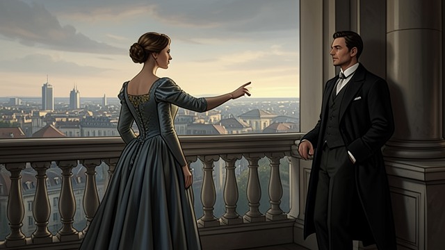 Rank Replaces the Town from "The Government Inspector". Leaving Provincial Life A destination chosen Anna insists that the family will live in Saint Petersburg and describes the refined surroundings she expects.