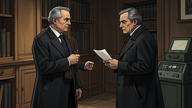 The Pair Seek Notice from "The Government Inspector". Petitions for Recognition A small request The two landowners visit Khlestakov and offer what money they can.