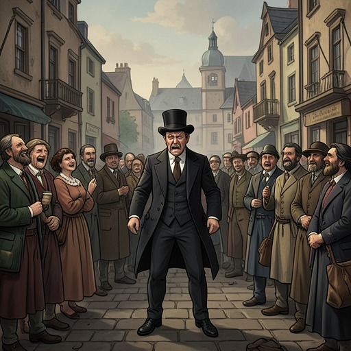 Laughter and Sorrow from "The Government Inspector". This thread traces how comic absurdity exposes the serious injuries hidden beneath the town's self-protective performance.