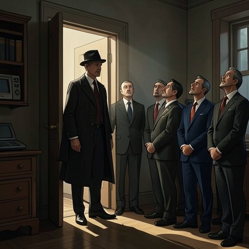 The Danger of Rank from "The Government Inspector". This thread explores how social ambition and fear of hierarchy distort judgment and turn ordinary encounters into performances of power.