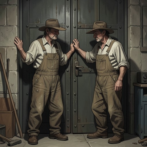 The Landowners' Double Act from "The Government Inspector". This thread traces Bobchinsky and Dobchinsky's close, competitive partnership from gossip to shared blame.