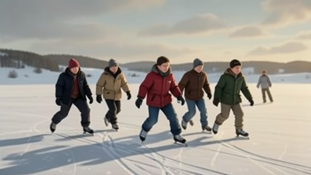 A Distant Plan from "Hans Brinker, or The Silver Skates". A Distant Plan The proposal Jacob Poot and Benjamin Dobbs invite their companions on a long skating journey from Broek toward The Hague.