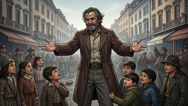 A Father Reunited from "Hans Brinker, or The Silver Skates". A Father Reunited Laurens returns Dr. Boekman brings Laurens to meet the Brinker family, where Raff’s preserved account has helped restore the truth.