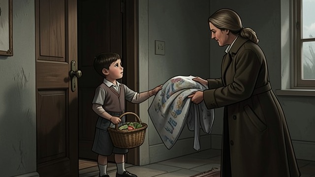 Help Arrives Through People from "Hans Brinker, or The Silver Skates". Help Arrives Through People Need becomes visible Hans plans to sell the family watch to buy nourishment for his father. Before he acts, Hilda and Dr.