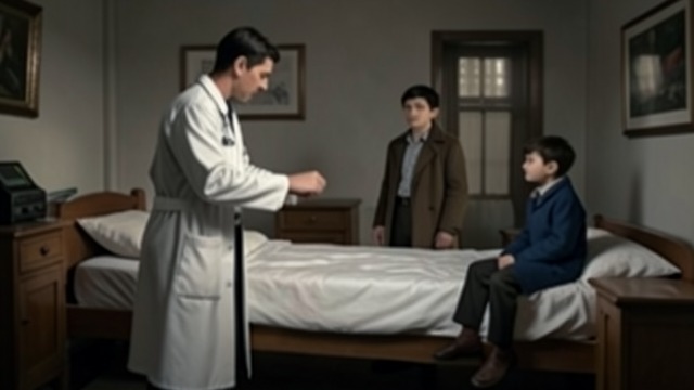 The Surgeon’s Decision from "Hans Brinker, or The Silver Skates". The Surgeon’s Decision A difficult risk Dr. Boekman explains that an operation may save Raff Brinker but could also end his life.