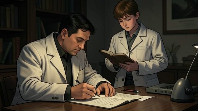 A Doctor Educated by Experience from "Hans Brinker, or The Silver Skates". A Doctor Educated by Experience Knowledge joined to character Hans becomes a physician after years of study and work.