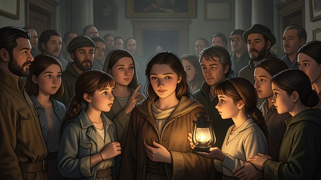 Respect Replaces Contempt from "Hans Brinker, or The Silver Skates". Respect Replaces Contempt Recognition follows victory Girls crowd around Gretel, and Hilda’s welcome helps her enter the circle of acknowledged competitors.