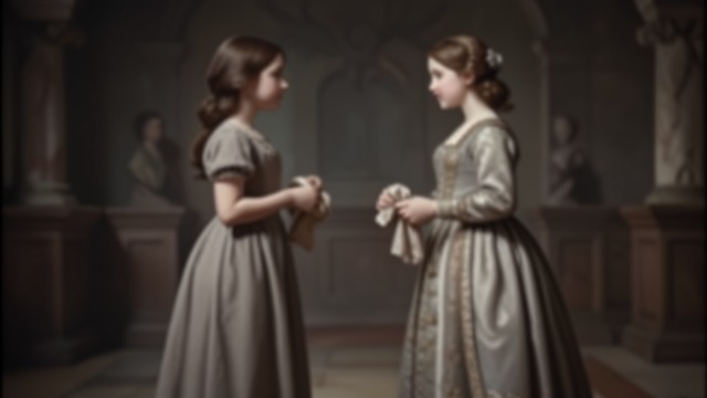 An Uneasy First Approach from "Hans Brinker, or The Silver Skates". An Uneasy First Approach A class-conscious encounter Hilda notices Gretel’s inadequate clothes and realizes that her concern may embarrass the poorer girl.
