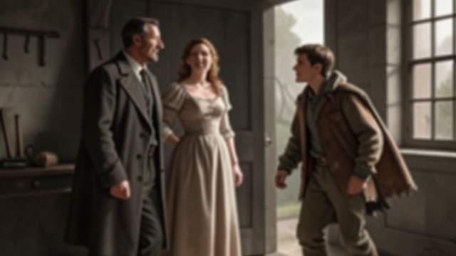 Father and Son Reunited from "Hans Brinker, or The Silver Skates". Father and Son Reunited Homecoming Laurens returns with Dr. Boekman to meet the family that helped restore his story.
