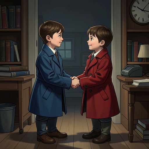 Hans and Gretel’s Mutual Devotion from "Hans Brinker, or The Silver Skates". This flow traces how the siblings repeatedly put each other’s welfare ahead of personal advantage.