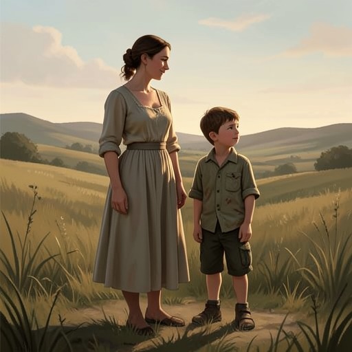 Annie’s Quiet Support from "Hans Brinker, or The Silver Skates". This flow traces Annie Bouman’s loyalty to the Brinker children and her unspoken affection for Hans.