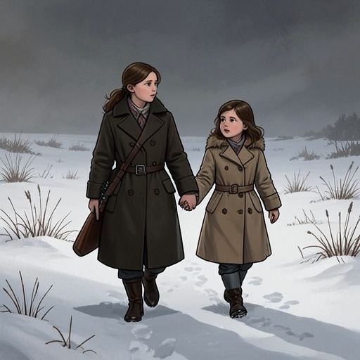 Hilda’s Growing Friendship with Gretel from "Hans Brinker, or The Silver Skates". This flow follows Hilda’s acts of generosity as they develop into respect for Gretel’s strength and achievement.