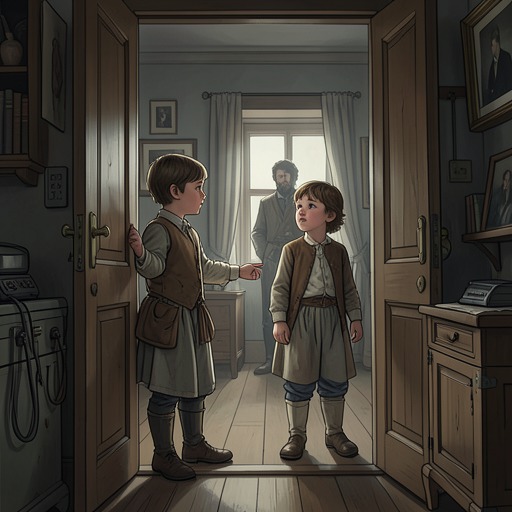 The Bonds Between Raff and His Children from "Hans Brinker, or The Silver Skates". This flow traces the children’s different memories of Raff and the emotional work of rebuilding their relationship.