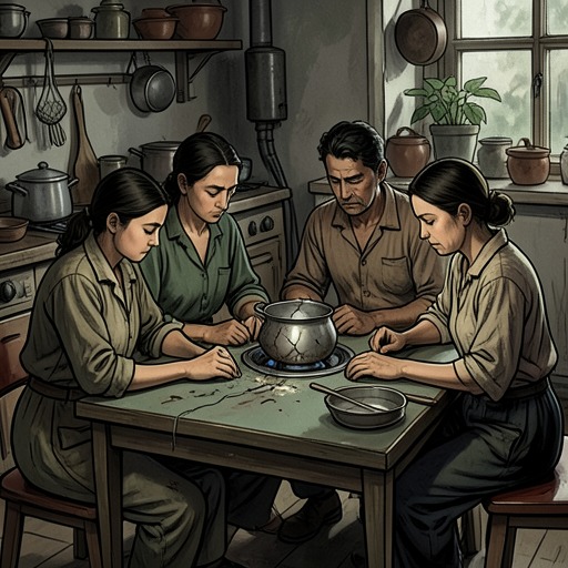 A Family’s Poverty and Its Choices from "Hans Brinker, or The Silver Skates". This flow follows how poverty restricts the Brinkers’ options and how each member responds without surrendering dignity.