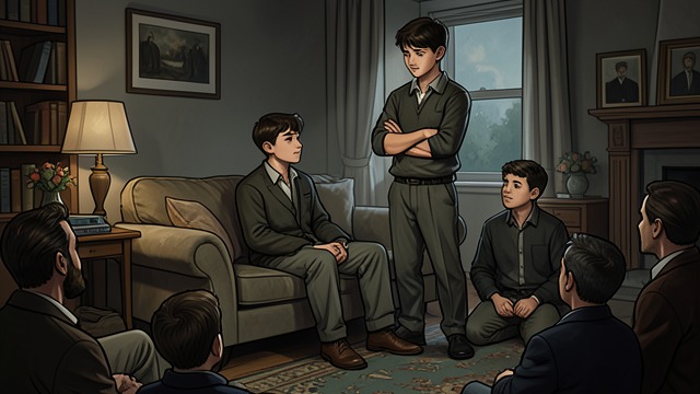 A Pattern Continues from "The Sun is Also a Star". Cruelty Becomes Normal Family Imbalance Charlie’s confidence and success dominate family expectations, while he repeatedly treats Daniel as inferior.