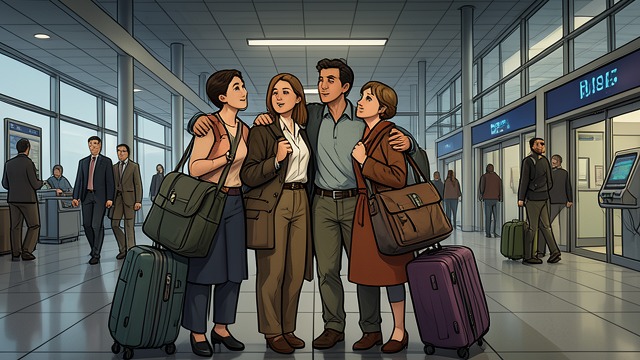 Separation and Reunion from "The Sun is Also a Star". A Family Rejoined Waiting Ends Patricia and Natasha leave Jamaica and reunite with Samuel at the airport.