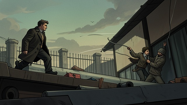 The Couple on the Roof from "The Sun is Also a Star". A Familiar Pair A Small Intervention Joe finds Daniel and Natasha trying to access the roof, where they want privacy together.