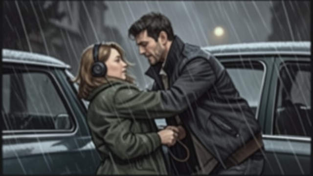 The Rescue and Coffee from "The Sun is Also a Star". A Near-Death Encounter Pulled from Danger Daniel saves Natasha from a car and offers to replace her damaged headphones.