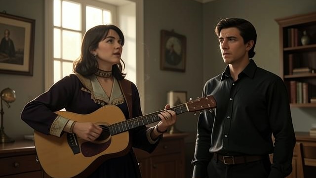 First Kiss from "The Sun is Also a Star". Desire Overrides Doubt Music and Vulnerability Natasha sings a song she loves badly but wholeheartedly, and Daniel recognizes the feeling behind the…