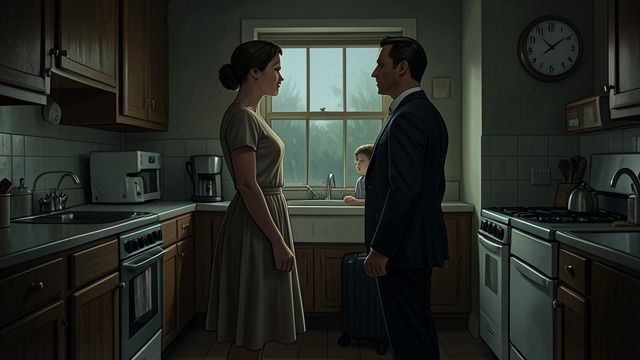 Carrying the Household from "The Sun is Also a Star". Practical Labor Work Without Recognition Patricia works long hours while Samuel’s acting hopes grow less connected to practical family needs.